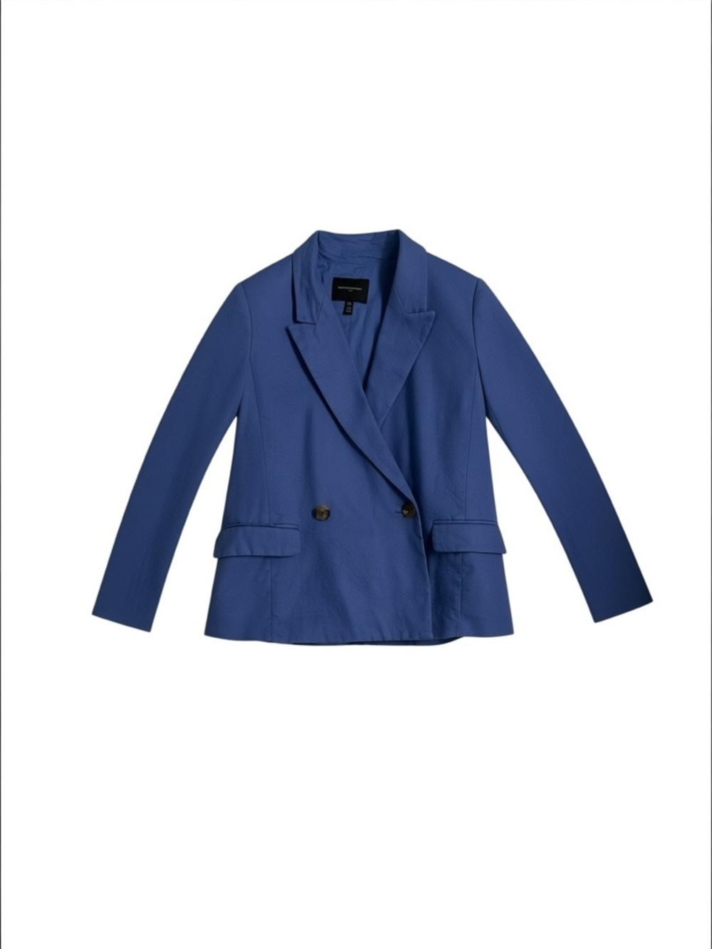 Banana Republic Royal Blue Double-Breasted Blazer